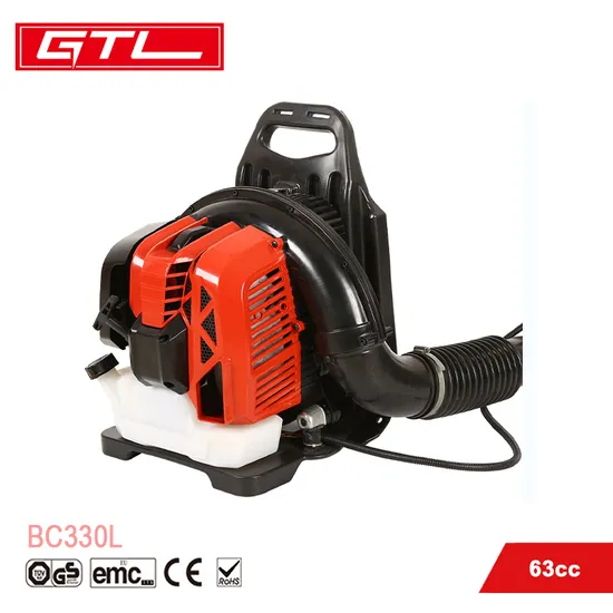 63cc Gasoline Backpack Blower with Powerful 2.2kw Gasoline Engine (GB630)